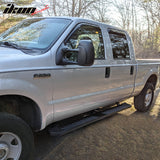 1999-2016 Ford F-250 Super Duty V Type Running Boards Stainless Steel
