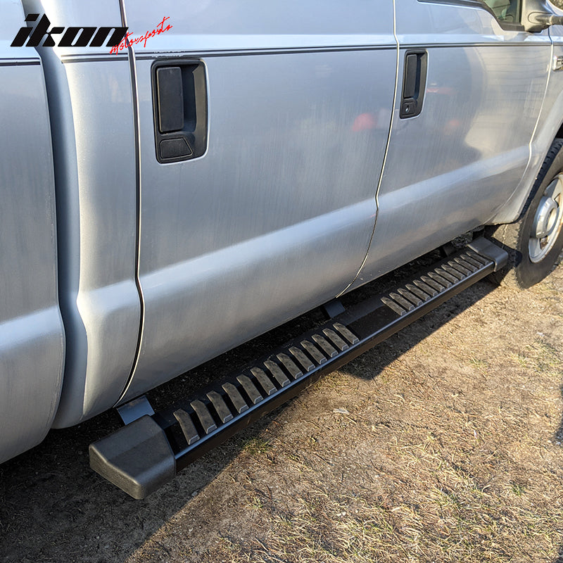 1999-2016 Ford F-250 Super Duty V Type Running Boards Stainless Steel