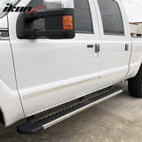 1999-2016 Ford F-250 Super Duty V Type Running Boards Stainless Steel