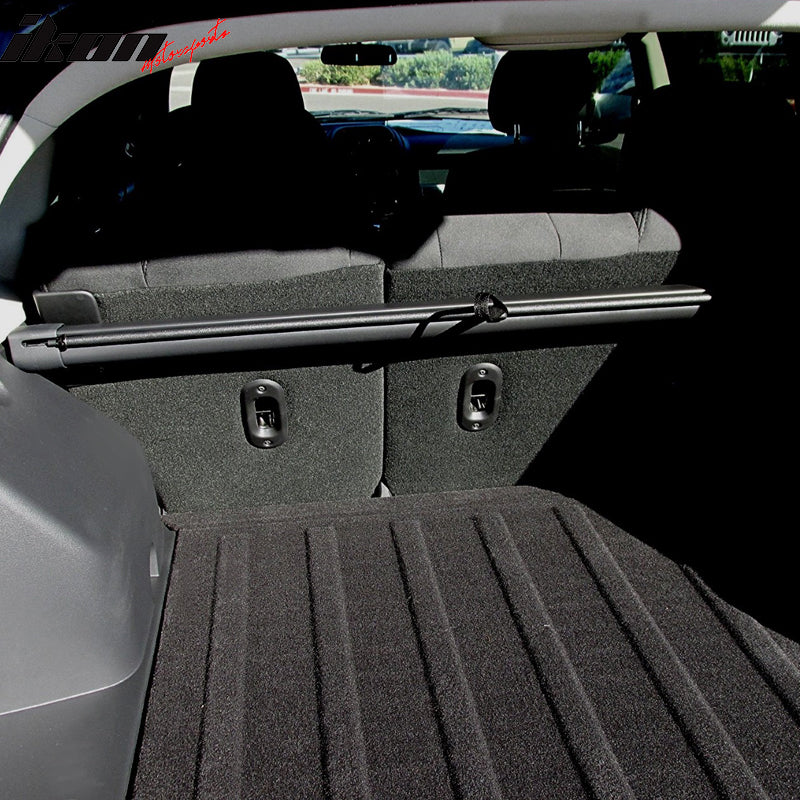 2007-2017 Jeep Compass Patriot Retractable Tonneau Cargo Shade Cover