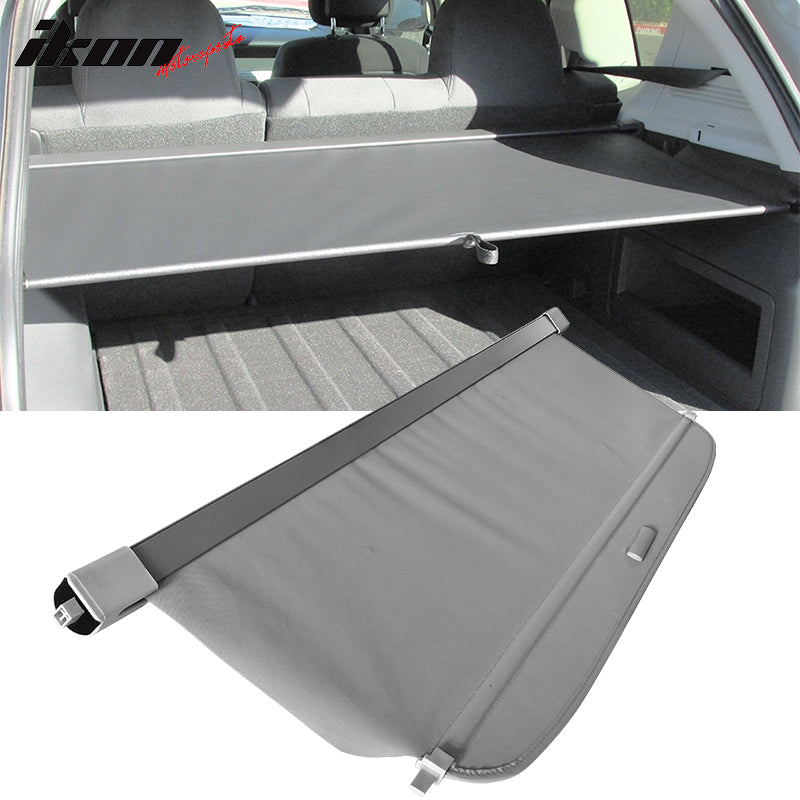 2007-2017 Jeep Compass Patriot Tonneau Cargo Cover Retractable Shade