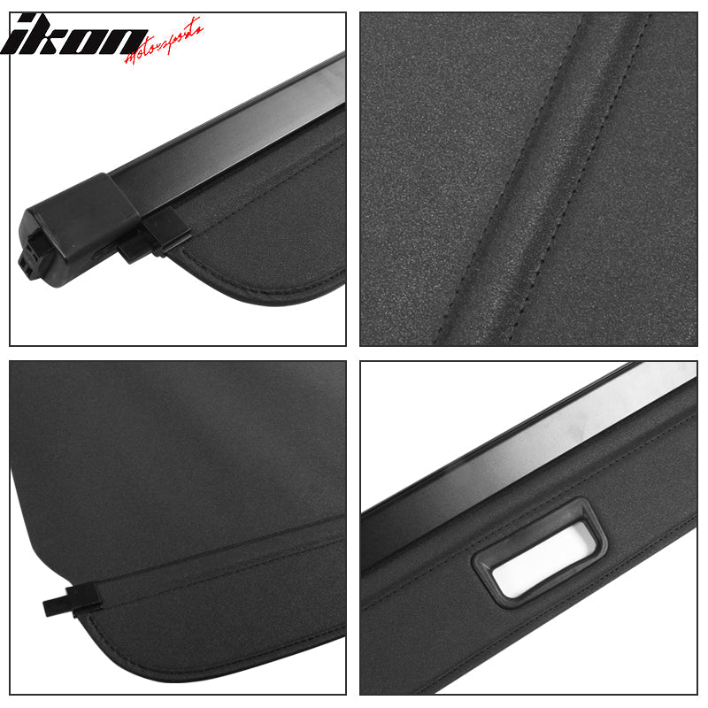 2006-2013 ML Class Black Cargo Cover Retractable Vinly+Aluminum Rod
