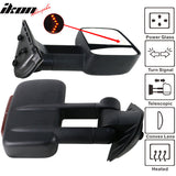2007-2014Â Silverado Sierra Tow Mirrors Power Heated Signal Light Set