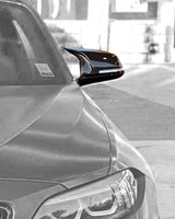 BMW  1 & 2 Series F20 F21 F22 F32 F87 M135i M140i M Style Carbon Fiber Side Mirror Covers (2012 - 2019) - K2 Industries