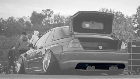 BMW 3 Series E46 (ZHP) MTech 2 Style CSL Rear Diffuser (1997 - 2006) - K2 Industries