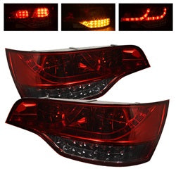 Spyder Audi Q7 07-09 Red/Smoke LED Tail Lights