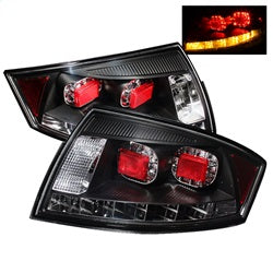 Spyder Audi TT/TT Quattro 00-06 Black LED Tail Lights