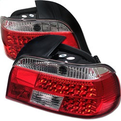 Spyder BMW 528i/540i 97-00 Red/Clear LED Tail Lights