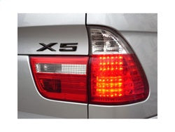 Spyder BMW X5 00-06 4 pc. LED Tail Lights Red/Clear