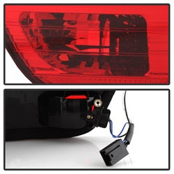 Spyder BMW X5 00-06 4 pc. Euro Style Tail Lights Red/Clear