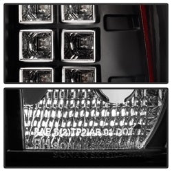 Spyder Chevrolet Avalanche 1500/Avalanche 2500 02-06 Black LED Tail Lights