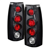 Spyder Chevy C/K Series 1500/2500/3500 88-98 / GMC Sierra 88-98 / Blazer 92-94 / Jimmy 92-94 / Suburban 92-99 / Tahoe 94-99 / Cadillac Escalade 99-00 / Yukon Denali 99-00 Euro Style Tail Lights - Black