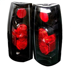 Spyder Chevy C/K Series 1500/2500/3500 88-98 / GMC Sierra 88-98 / Blazer 92-94 / Jimmy 92-94 / Suburban 92-99 / Tahoe 94-99 / Cadillac Escalade 99-00 / Yukon Denali 99-00 G2 Euro Style Tail Lights - Black