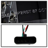 Spyder Chevy C/K Series 1500/2500/3500 88-98 / GMC Sierra 88-98 / Blazer 92-94 / Jimmy 92-94 / Suburban 92-99 / Tahoe 94-99 / Cadillac Escalade 99-00 / Yukon Denali 99-00 LED Tail Lights - Black