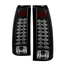 Spyder Chevy C/K Series 1500/2500/3500 88-98 / GMC Sierra 88-98 / Blazer 92-94 / Jimmy 92-94 / Suburban 92-99 / Tahoe 94-99 / Cadillac Escalade 99-00 / Yukon Denali 99-00 LED Tail Lights - Black