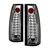 Spyder Chevy C/K Series 1500/2500/3500 88-98 / GMC Sierra 88-98 / Blazer 92-94 / Jimmy 92-94 / Suburban 92-99 / Tahoe 94-99 / Cadillac Escalade 99-00 / Yukon Denali 99-00 LED Tail Lights - Chrome