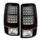 Spyder Chevrolet Suburban 1500/Suburban 2500/Tahoe/Yukon/Yukon XL 1500 00-06 Black LED Tail Lights