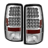 Spyder Chevrolet Suburban 1500/Suburban 2500/Tahoe/Yukon/Yukon XL 1500 00-06 Chrome LED Tail Lights