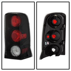 Spyder Cadillac Escalade/Escalade ESV 02-06 Black Euro Style Tail Lights