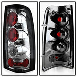 Spyder Chevrolet Silverado 1500/Silverado 1500 Classic/Silverado 1500 HD/Silverado 1500 HD Classic/Silverado 2500/Silverado 2500 HD/Silverado 2500 HD Classic/Silverado 3500/Silverado 3500 Classic 03-06 Chrome Euro Style Tail Lights