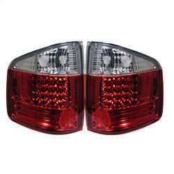 Chevrolet S10 Pickup/Sonoma/Hombre 94-04 Red/Clear LED Tail Lights
