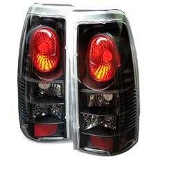 Spyder Chevy Silverado 1500/2500 99-02 (Not Fit Stepside) / GMC Sierra 1500/2500/3500 99-06 and 2007 Sierra Classic Euro Style Tail Lights - Black