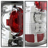 Spyder Chevy Silverado 1500/2500 99-02 (Not Fit Stepside) / GMC Sierra 1500/2500/3500 99-06 and 2007 Sierra ClassicEuro Style Tail Lights - Chrome