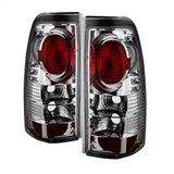 Spyder Chevy Silverado 1500/2500 99-02 (Not Fit Stepside) / GMC Sierra 1500/2500/3500 99-06 and 2007 Sierra ClassicEuro Style Tail Lights - Chrome