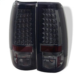 Spyder Chevy Silverado 1500/2500 99-02 (Not Fit Stepside) / GMC Sierra 1500/2500/3500 99-06 and 2007 Sierra Classic LED Tail Lights - Smoke