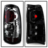Spyder Chevy Silverado 1500/2500 99-02 (Not Fit Stepside) / GMC Sierra 1500/2500/3500 99-06 and 2007 Sierra Classic Euro Style Tail Lights - Smoke