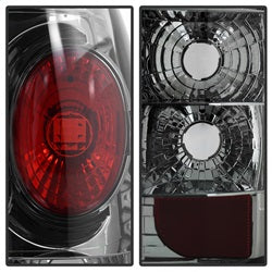 Spyder Chevy Silverado 1500/2500 99-02 (Not Fit Stepside) / GMC Sierra 1500/2500/3500 99-06 and 2007 Sierra Classic Euro Style Tail Lights - Smoke