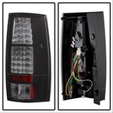 Spyder Chevrolet Suburban 1500/Suburban 2500/Tahoe/Yukon/Yukon XL 1500/Yukon XL 2500 07-14 Black LED Tail Lights