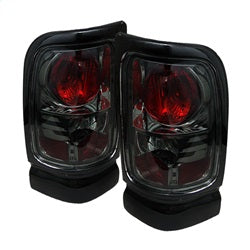 Spyder Dodge Ram 1500/Ram 2500/Ram 3500 94-01 w/Amber Lens Euro Style Tail Lights Smoke
