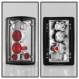 Spyder Ford Excursion 00-06 / Econoline Van 150/250/350/450/550 95-06 Euro Style Tail Lights - Chrome