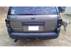 Spyder Ford Explorer 95-97 Smoke Euro Style Tail Lights