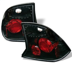 Spyder Ford Focus 00-04 4Dr Euro Style Tail Lights - Black