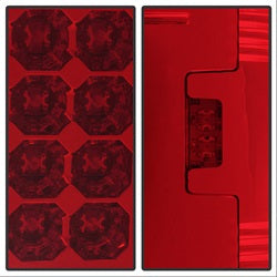 Spyder Ford F-150/F-250 Super Duty/F-350 Super Duty/F-450 Super Duty 97-03 Red/Clear LED Tail Lights