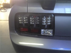 Spyder Ford Mustang 05-09 Black LED Tail Lights