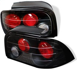 Spyder Ford Mustang 94-95 Black Euro Style Tail Lights