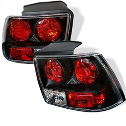 Spyder Ford Mustang 99-04 Black Euro Style Tail Lights