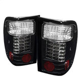 Spyder Ford Ranger 01-05 Black LED Tail Lights