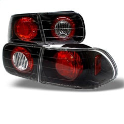 Spyder Honda Civic 92-95 Black Euro Style Tail Lights