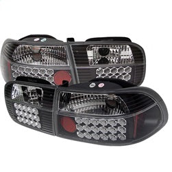 Spyder Honda Civic 92-95 Black LED Tail Lights