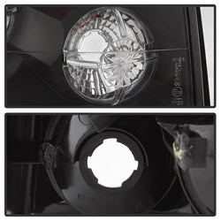 Spyder Hyundai Santa Fe 01-06 Black Euro Style Tail Lights