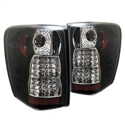 Spyder Jeep Grand Cherokee 99-04 Black LED Tail Lights