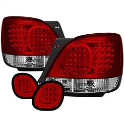 Spyder Lexus GS300/GS400 98-05 4 pc. w/Trunk Piece LED Tail Lights Red/Clear