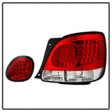Spyder Lexus GS300/GS400 98-05 4 pc. w/Trunk Piece LED Tail Lights Red/Clear