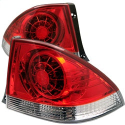 Spyder Lexus IS300 01-03 Red/Clear LED Tail Lights
