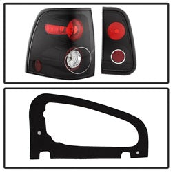 Spyder Lincoln Navigator 03-06 Black Euro Style Tail Lights
