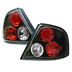 Spyder Nissan Altima 98-01 Black Euro Style Tail Lights